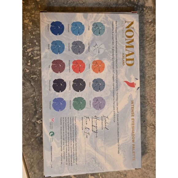 Nomad Iceland Fire & Ice Eyeshadow Palette - Picture 16 of 16